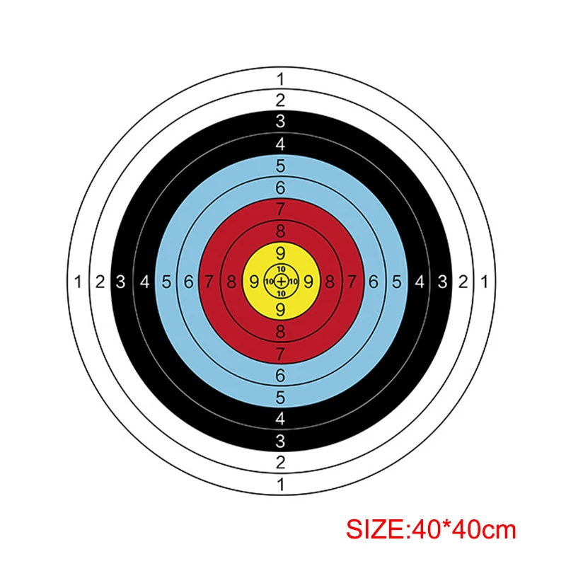 Archery Target Face - 1A 10 szt. Profesjonalne tarcze łucznicze
