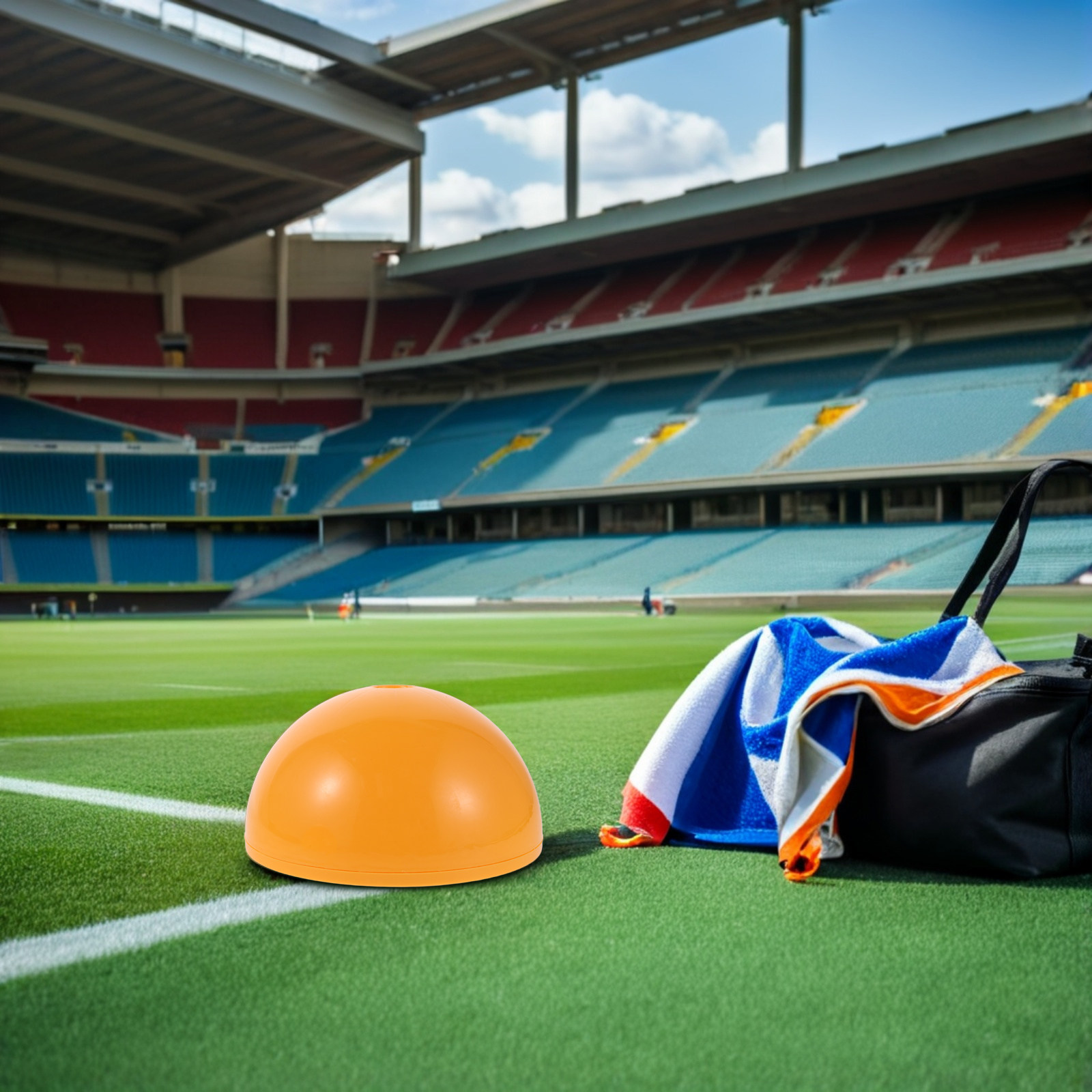 Sports Equipment Holder - 2 szt. Podstawy do słupków do