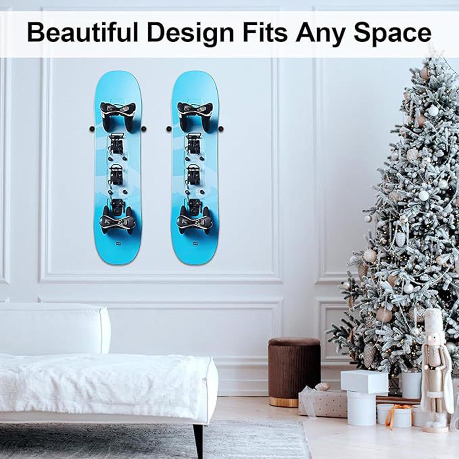 Sports Equipment Shop - Uchwyt ścienny na snowboard, pionowy wieszak