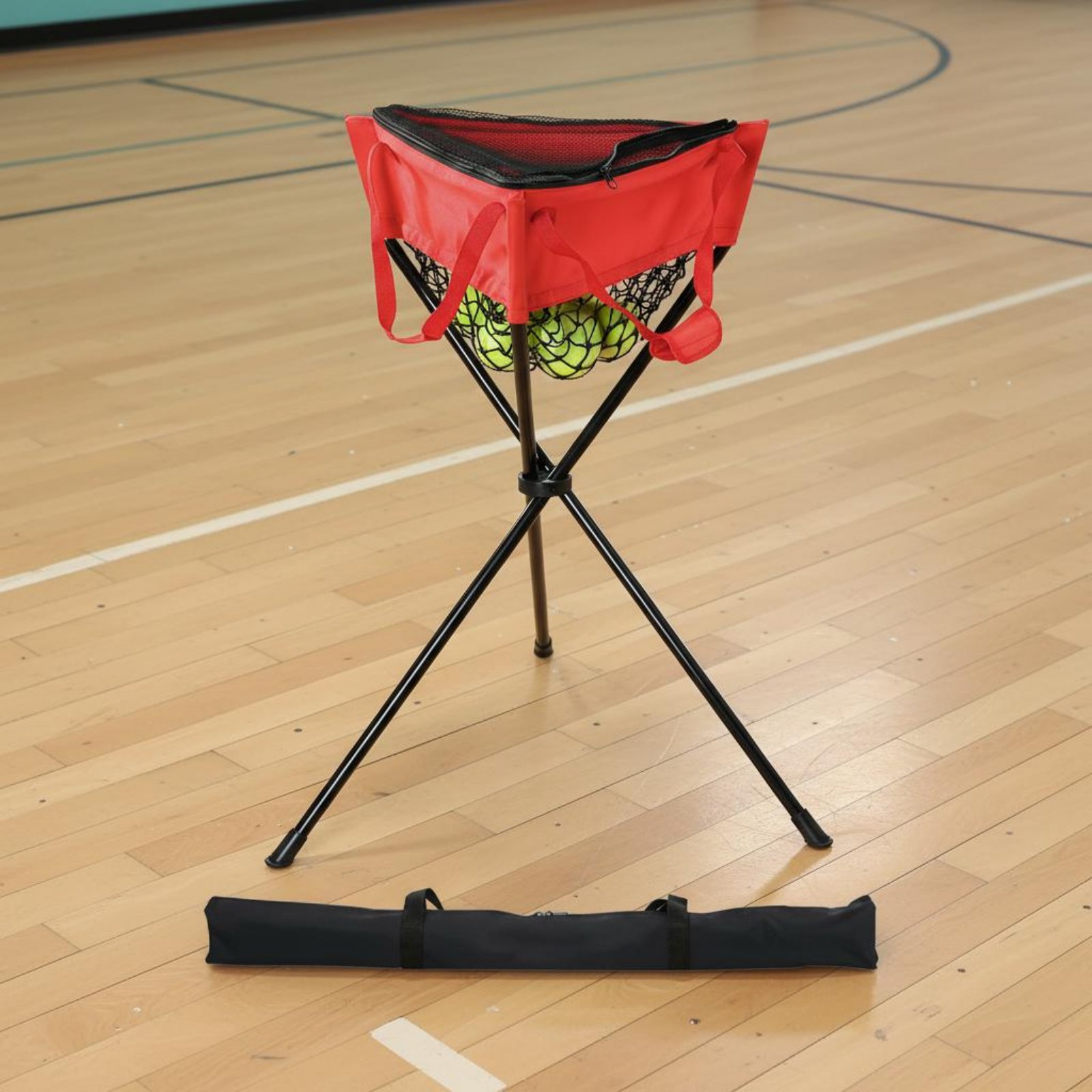 Sports Equipment Training - Uchwyt na piłkę z zamkiem błyskawicznym,