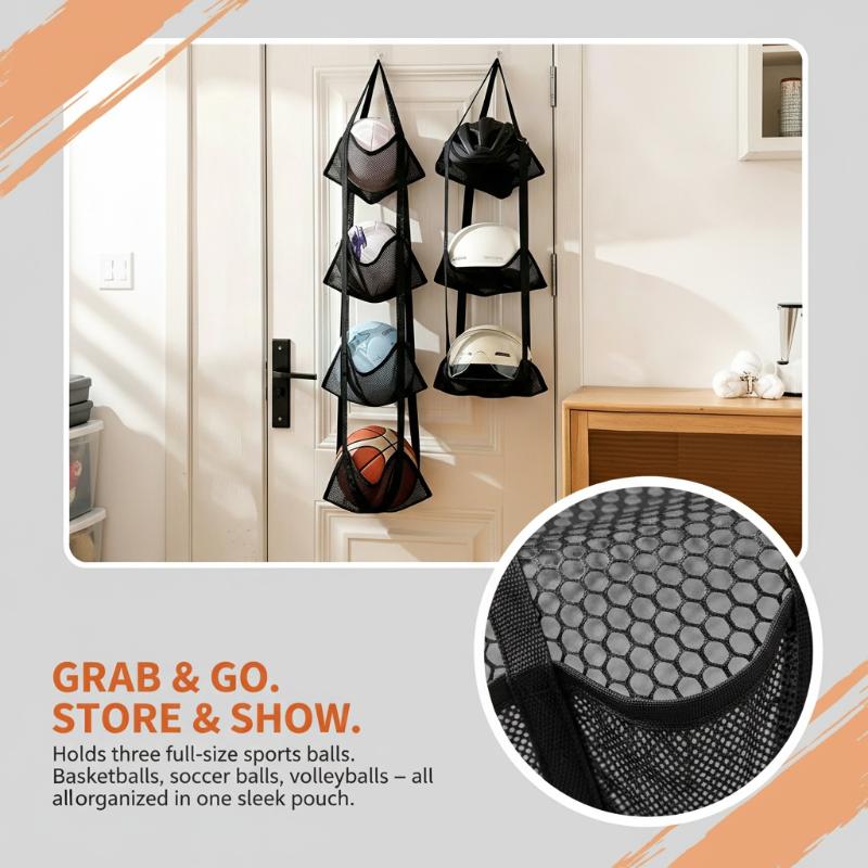 Siatkowa torba do przechowywan – Sports Equipment Organizer recenzja i cena