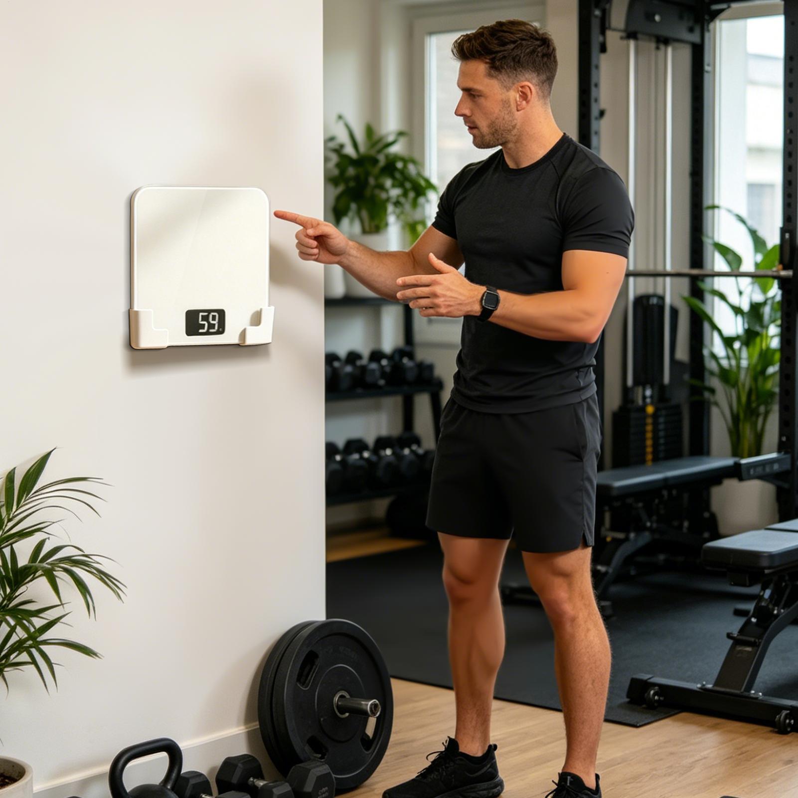 Stojak na wagę bez wiercenia,  – Sports Equipment Holder recenzja i cena