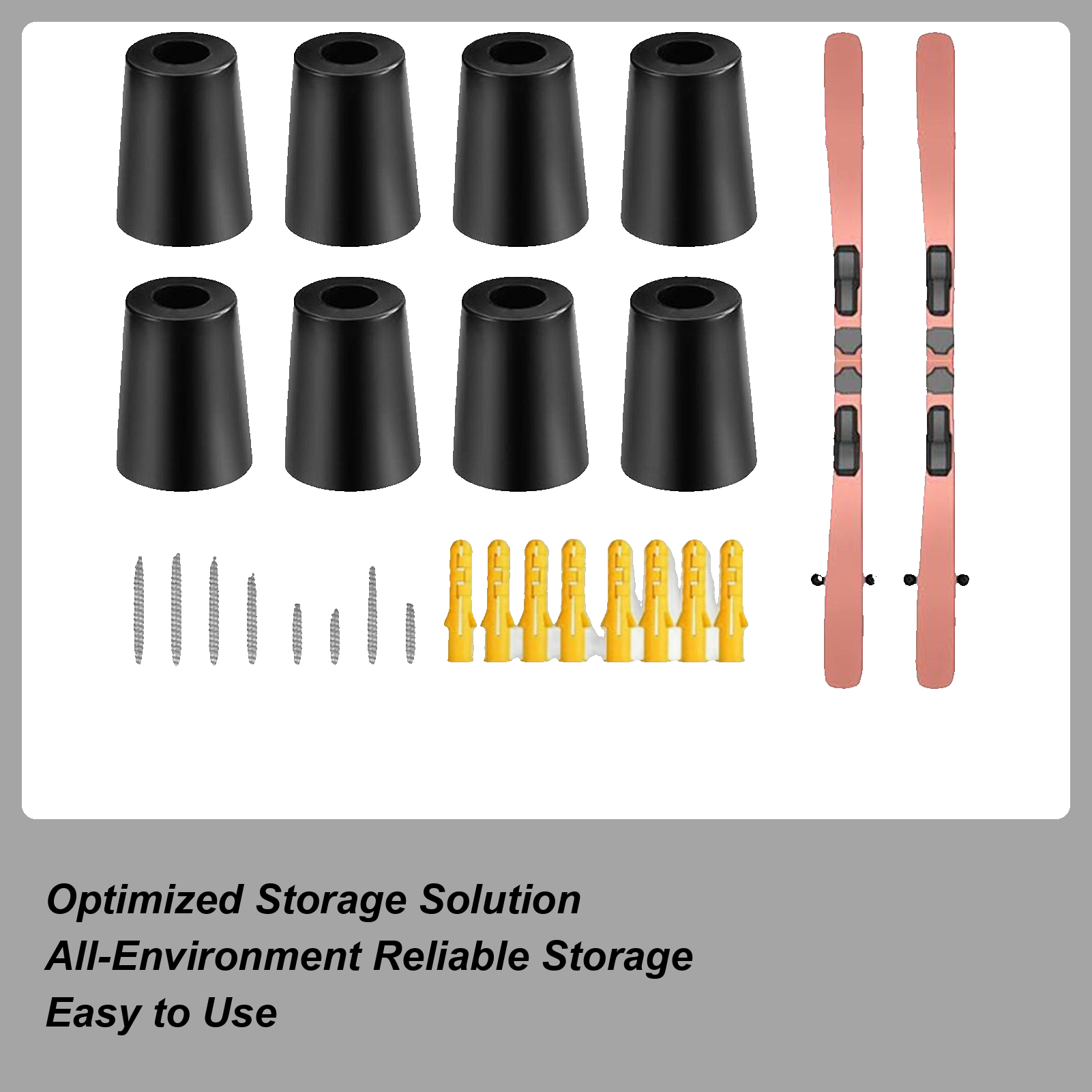 Uchwyt ścienny na narty, piono – Sports Equipment Shop recenzja i cena