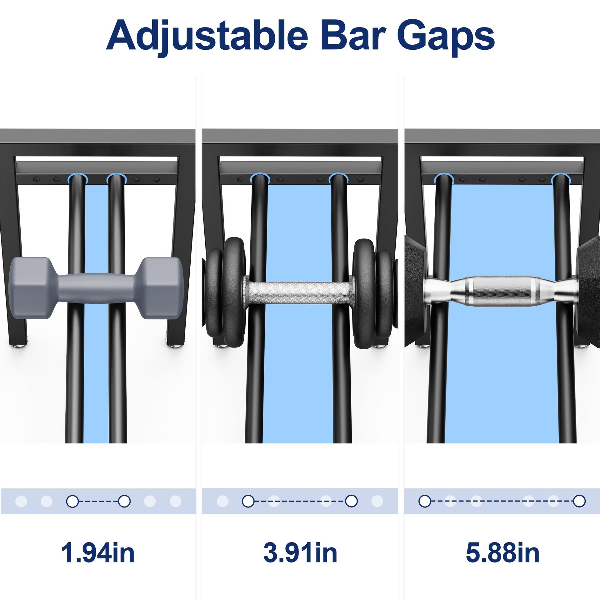 Regulowany metalowy stojak na  – Sports Equipment Holder recenzja i cena