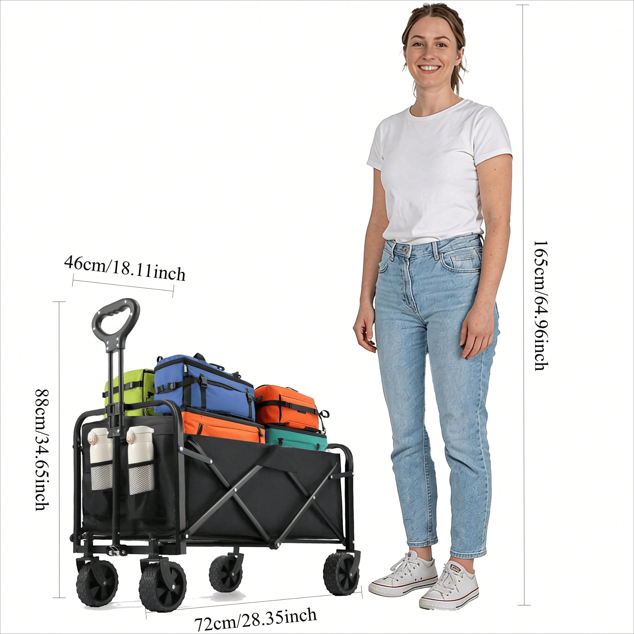 Wózek Kempingowy Terenowy, Wyt – Sports Equipment Shop recenzja i cena