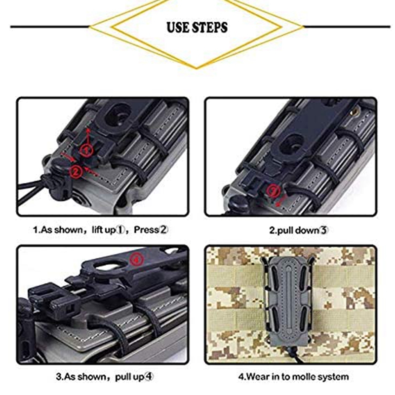 Torba taktyczna 9mm z klipsem  – Sports Equipment Holder recenzja i cena