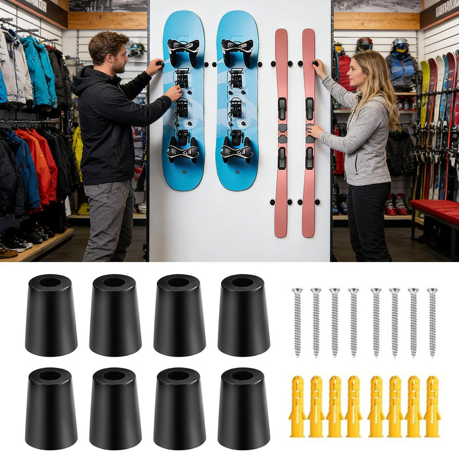Uchwyt ścienny na narty, piono – Sports Equipment Shop recenzja i cena